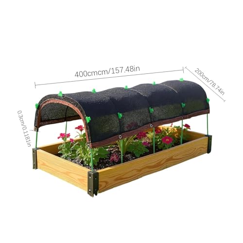 Malla de sombra transpirable para jardin e invernadero multiusos 7