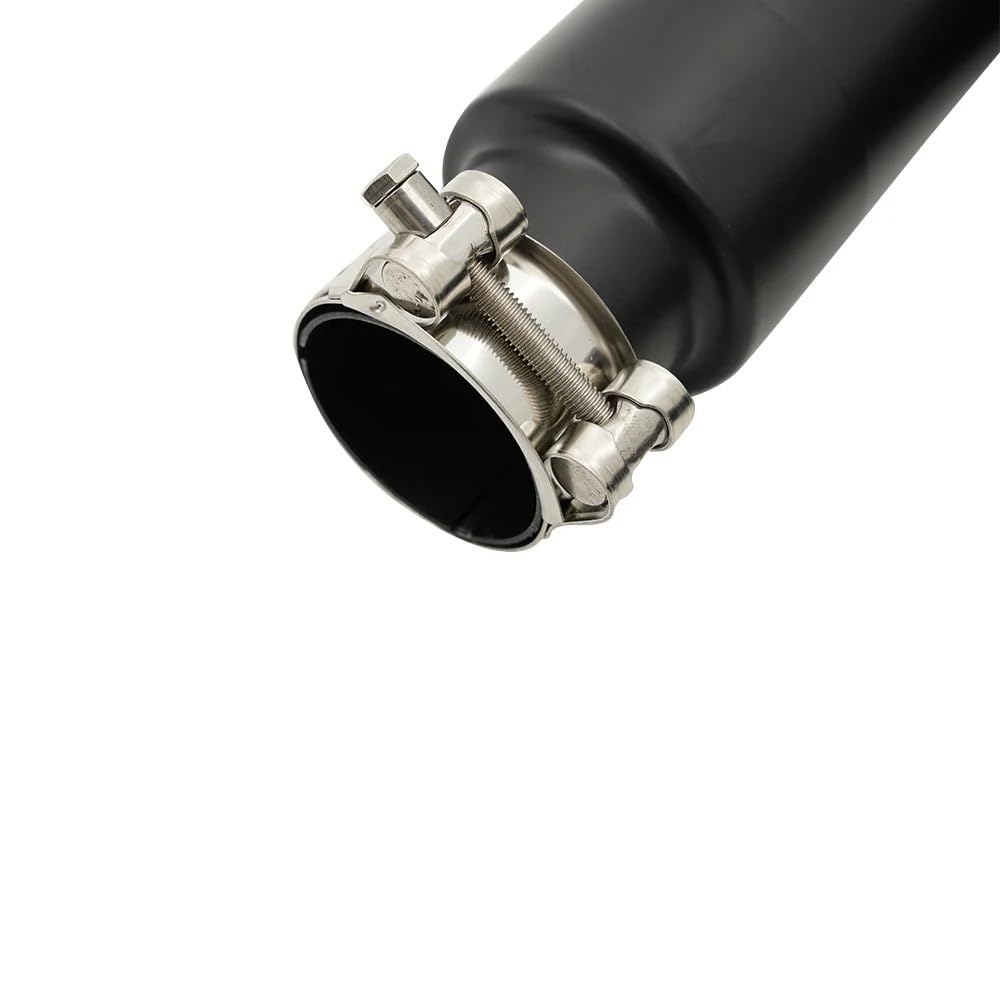 Cubre escape moto Ajuste para Indian Scout Bobber 60 Rogue 20th 2015-2023, silenciador corto, tubo, sección de punta trasera, sistema de escape(Chrome)