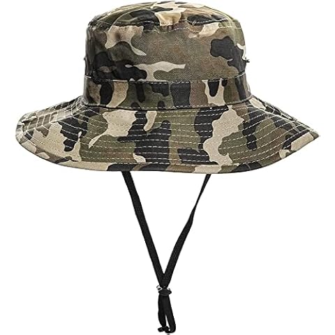 JowTreex Boys Camo Sun Bucket Hat Cover