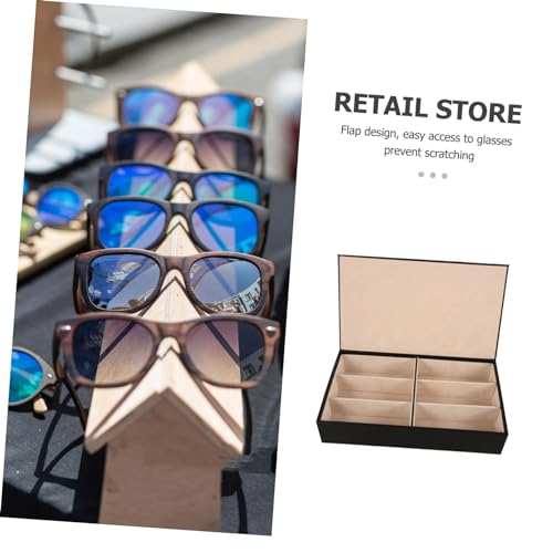 Support lunettes Healvian anti-rayure et indéformable avec compartiments séparés - 6
