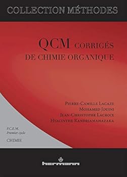 Paperback QCM corrigés de Chimie organique (HR.ENSEIG.SCIEN) (French Edition) [French] Book