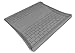 3D MAXpider Cargo Custom Fit All-Weather Floor Mat for Select Chevrolet Equinox/GMC Terrain Models - Kagu Rubber (Gray)