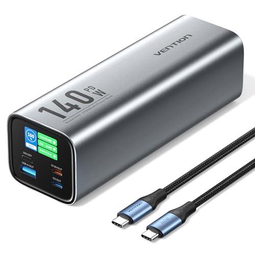 VENTION Power Bank 27000mah PD140W Cargador Portatil de Carga Ráp...