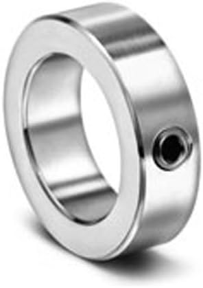 Climax Metal C-012-A Set Screw Collar, Aluminum, 1/8" Bore Size, 3/8" OD, With 6-32 x 1/8 Set Screw