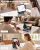 Estilo Magic para Samsung Galaxy Tab A11 Plus 2025/A9 Plus 2023 de 11 pulgadas | Funda con Teclado, Cubierta Magnética Desmontable con Retroiluminación en 7 Colores, Trackpad Multi-Touch Inalámbrico y Compartimento para S Pen, Negro 8