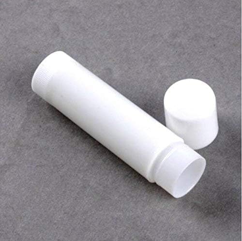 Image of Hunky Dory 12pcs 5 Grams white Cosmetics Container for Chapstick Lip Balm, Essential oil, Costemic, Makeup Use