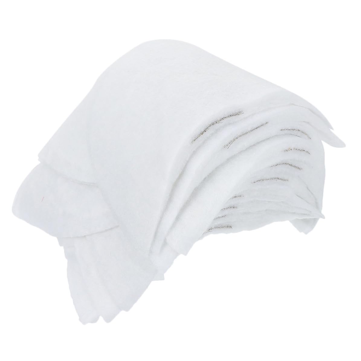 LIFKOME 50 Pares de Hombreras de Algodón Prácticas para Mujer y Hombre, Portátiles y Elásticas, Ideales para Abrigos y Ropa en Citas y Bailes