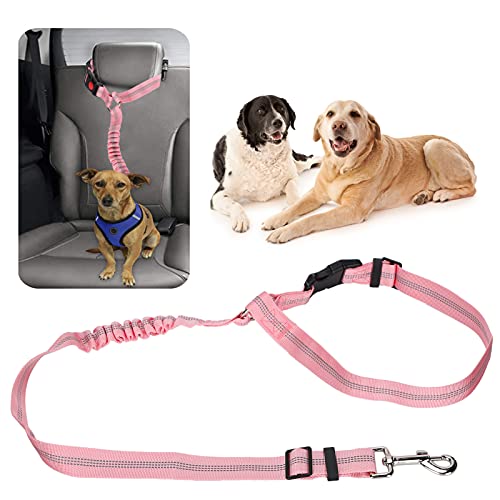 Cinto de Segurança para Encosto de Cabeça para Cães, Cinto de Segurança para Animais de Estimação de