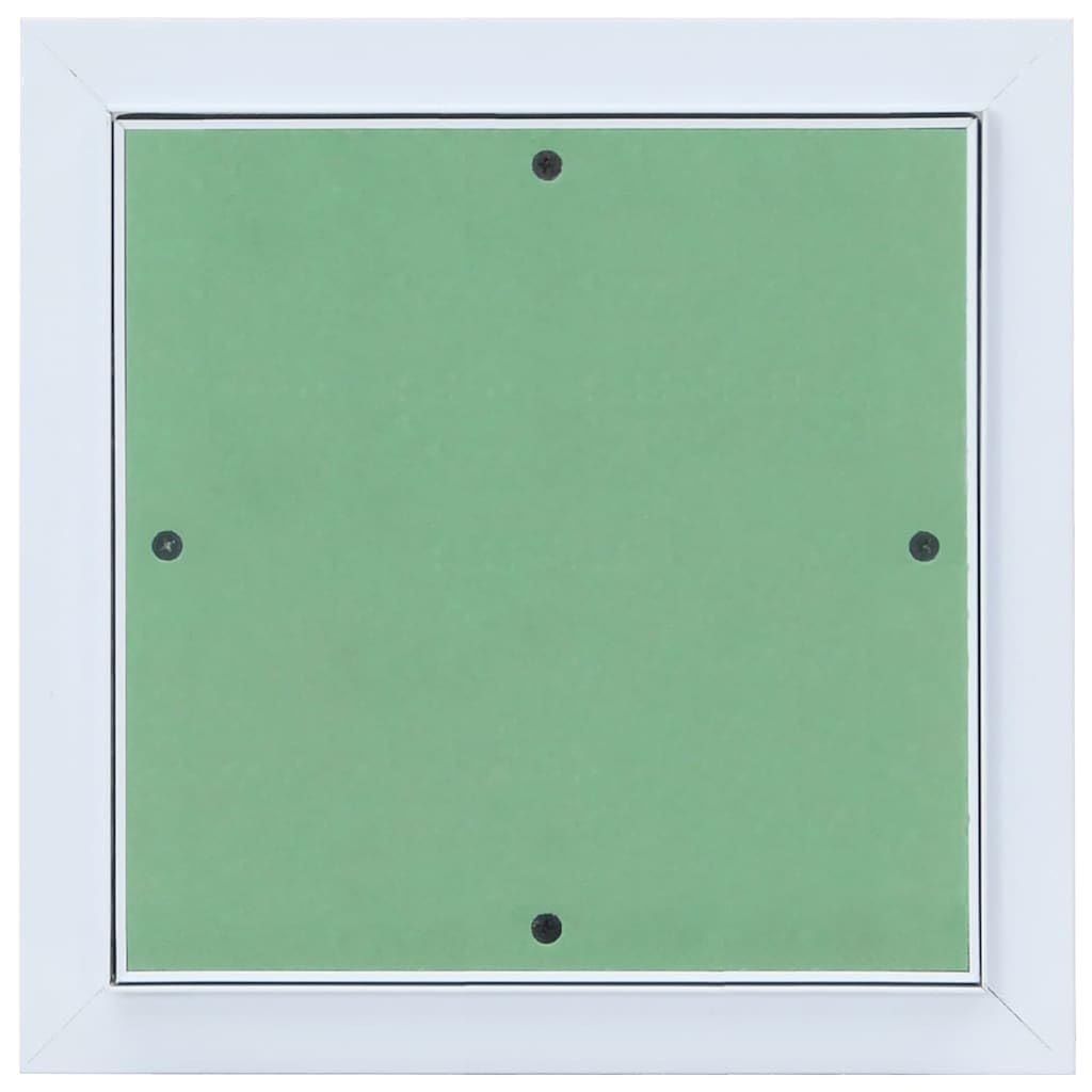 Genérico Panel de Acceso Verde y Plata 30 x 30 cm Aluminio y Pladur,Bricolaje,Materiales de construcción,Trampas,Verde,4018455