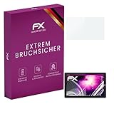 atFoliX Glasfolie kompatibel mit Trekstor Primetab T13B Bildschirmfolie, 9H Hybrid-Glass FX Schutzpanzer Folie