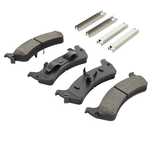 Image of QUALITY-BUILT Rear Semi-Metallic Brake Pads, Premium 1001-0625M, Compatible with 1994-1994 Jeep Grand Cherokee
