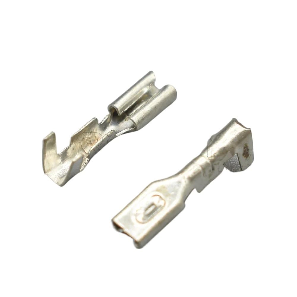 LTRAJUYNH 100Pcs 2mm Series Brass Crimp Terminal Female Connector DJ622-D2*0.5A For DJ7041-2-21