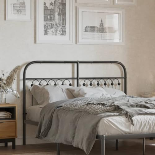 Cabeceros de Cama 135 Negro Polipiel Marca Lauuoeriau