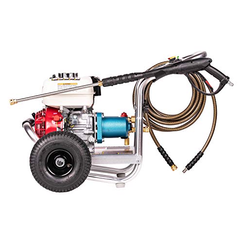SIMPSON Cleaning ALH3228-S Aluminum Gas Pressure Washer Powered by HONDA GX200 3400 PSI at 2.5 GPM