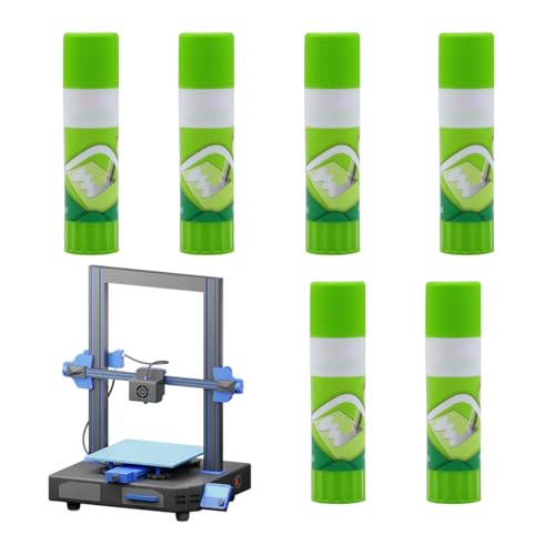 Bâtons de colle pour impression 3D (Lot de 6) indispensables pour le lit chauffant de votre imprimante