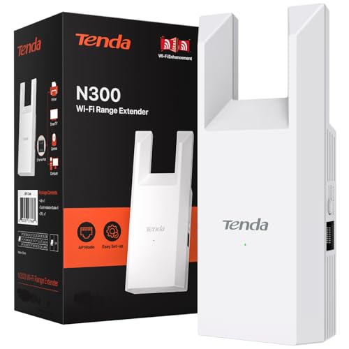 Image of WiFi Extender N300, WiFi Extender Signal Booster, with Ethernet Port, Up to 800 Sq. Ft.,Single Band WiFi Booster, Repeater Mode&AP Mode,Easy Setup,2.4GHz,A10