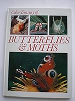 Color Treasury of Butterflies and Moths, a Kaleidoscope of Living Color B000H048E2 Book Cover