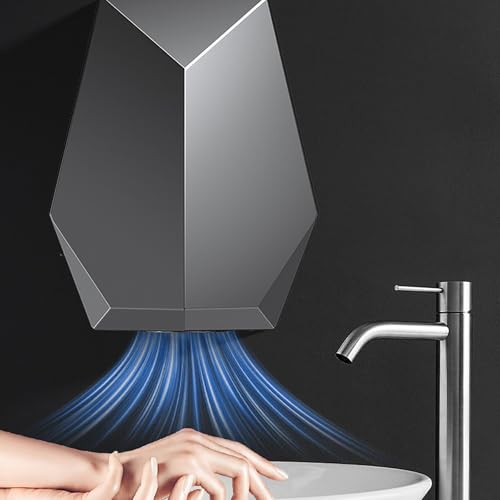 Catálogo para Comprar On-line Secadores de mano los 5 mejores. 45 Whoixdsor Potente secador de mano de 1600 W para baño en el hogar, secador de baño silencioso montado en la pared con instalación sin taladros, secador de sensor automático...