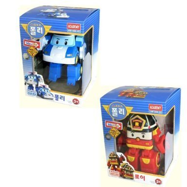 Robocar Poli + Robocar Roy (2 Transformable Robot
