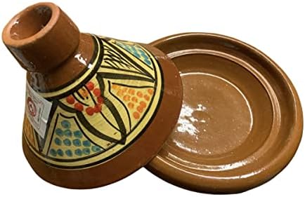 Rustic Moroccan Tagine Cooking Pot for 2. Terracotta. Authentic, Rustic. Hand-Thrown
