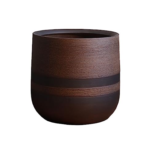 Macetas de jardín de Interior al Aire Libre Maceta de cerámica Retro Sala de Estar Antigua Arreglo Floral Creativo Decoración del Piso Decoración de Interiores Maceta de Arcilla Grande Antigua