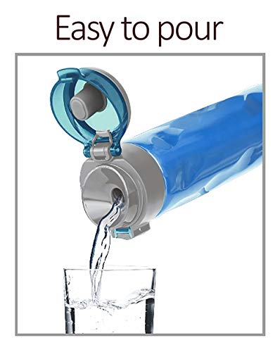 Image of Milton Stylish-500 thermosteel hot and Cold Water Bottle, 500ml, Blue