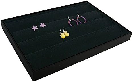 Sinoba Jewellery Schmuckdisplay Jewellery Display Case for Pendants Stackable 100 Earrings