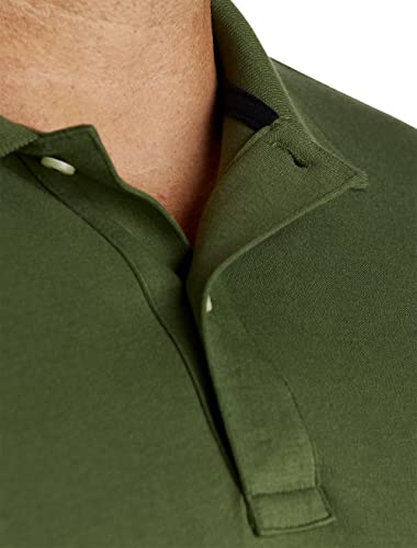 Image of Nautica Men's Classic Fit Short Sleeve Dual Tipped Collar Polo Shirt