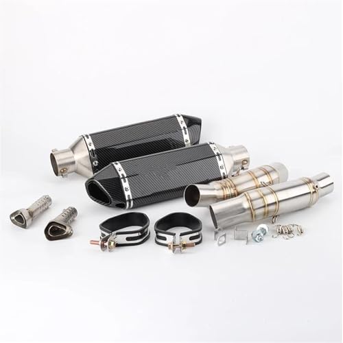 Silencieux 51mm et tube intermédiaire pour Kawasaki Z1000SX afin de rouler en road trip
