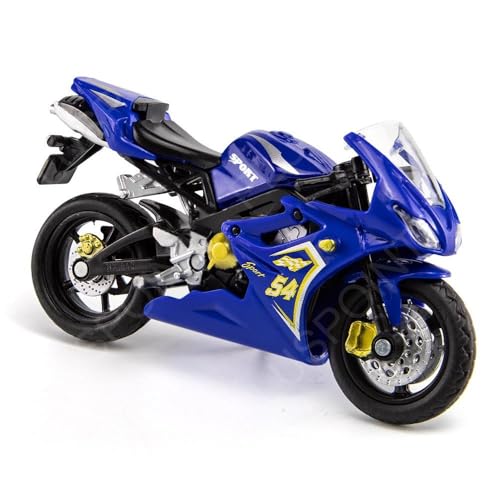 PLUSPOINT Diecast Motorcycle Toy Bike Scale Model Metal Vehicles Simulation Superbike Also for Car Dashboard Adult Alloy Motorbike Toy Simulation Model Vehicle Toy Street Machine Kids Gift
