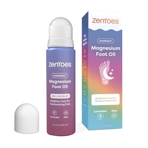 ZenToes Magnesium Oil for Feet – Lavender Mint 3.4oz