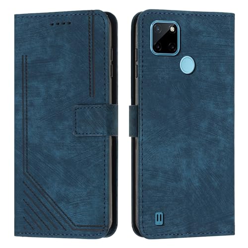 Étui de téléphone portefeuille Oppo Realme C21Y flip case antichoc