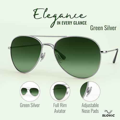 Image of SLOVIC Sunglasses for Men Stylist | UV Protection Goggles for Man | Lightweight & Durable Polycarbonate Material | Unisex Gift for Man & Women | Mens Fashion Sunglasses