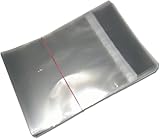dvd folien Größe ca.: 153 mm x 195 mm + 40 mm Klappe | Stärke: 30µ