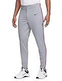 Nike Vapor Select 2 Baseball Pants Gray/Red Mens sz Large