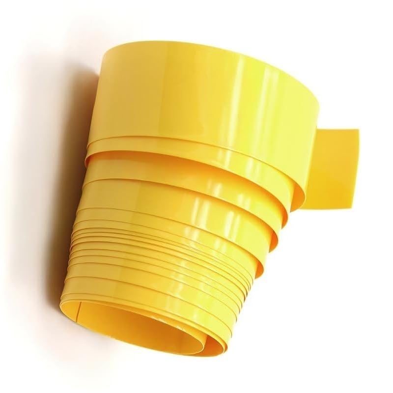 20M żółta rurka termokurczliwa klasy morskiej, rurka termokurczliwa PVC 29,5 mm ~ 200 mm 1 szt.(120mm)