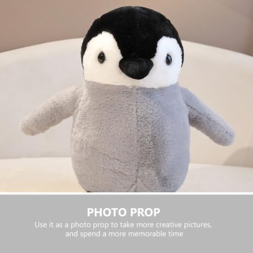 Peluche de pingüino suave con algodón PP para cama y sofá 4