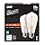 Feit Electric ST19 Vintage Edison LED Light Bulb, 60W Equivalent, Dimmable, 2700K Soft White, 800 Lumens, E26 Base, Retro Filament Light Bulbs, 15,000-Hour Lifetime, ST1960/CL/927CA/2, 2 Pack