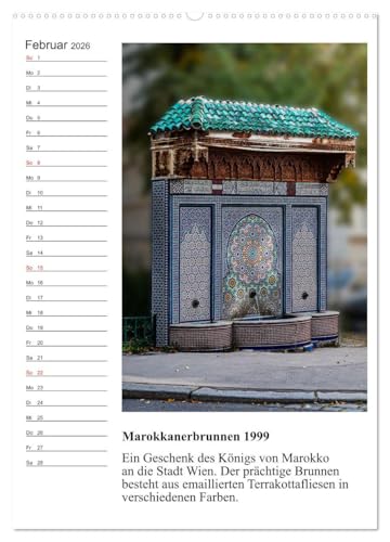Calendrier mural Vienne 2026 DIN A2 vertical CALVENDO - 6