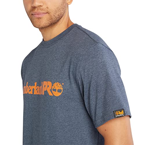 Timberland PRO Men's A6EXY Core Linear Logo Short Sleeve T-Shirt4