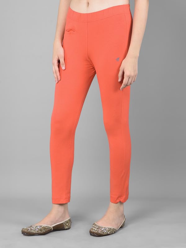 Image of Comfort Lady Women Cotton Blend Regular Fit for Casual,Formal and Daily Use Kurti Pants with Front Pocket