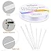Beading Needles with Fishing Wire, Selizo 6pcs Big Eye Beading Needles with a Roll of Clear Fishing Line Jewelry String Invisible Nylon Thread for Beading, Jewelry Making and Crafts