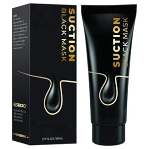 Blackhead Remover Mask 4, Activated Charcoal Peel Off Mask, Deep Face Clean for Men and Women, Pore Cleansing Nose and Face Care, Purifying Charcoal Mask, 80ML