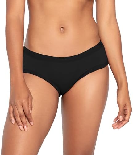 The Period Company Organic Cotton Absorbent Bikini Period Underwear for Women Heavy Flow, Leak Resistant Menstrual Underwear