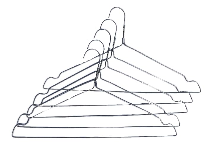 Grucce Appendini Per Abiti SHOP ONLINE. Gruccia Per Abbigliamento Donna In Metallo Cromato Larghezza 40 Cm