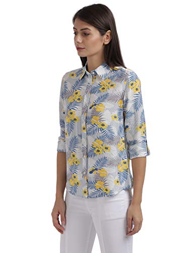 Image of Parx Woman Medium Blue Shirts