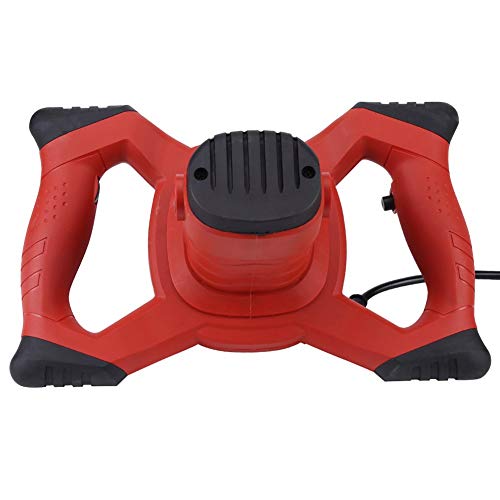 Mezcladora profesional, 1500 W, 220 V, mezcladora de hormigón, agitador mezclador para asfalto, calidad industrial, 6 velocidades, 80 x 19,5 cm