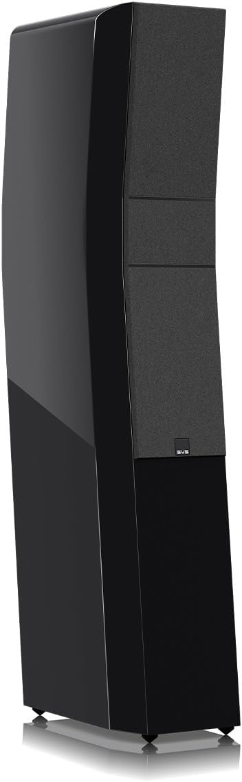 SVS Ultra Evolution 3 Way Tower Speakers with Quad 5.5 Inch Woofers - Pair (Piano Gloss Black)