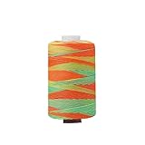Fil à coudre à la main et à la machine, 1000 mètres de fil à coudre en polyester coloré fo...