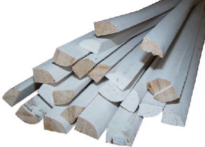 Thunderbird Forest Colonial Stop 7/16 " X 1-3/8 " X 7 ' Finger Jointed Pinepaint Grade Finish